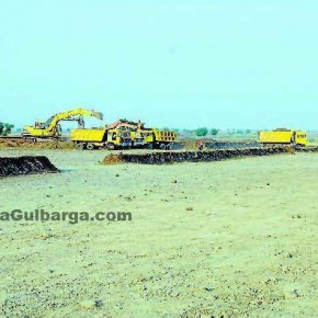 Gulbarga Airport runway work proceeding at a brisk pace